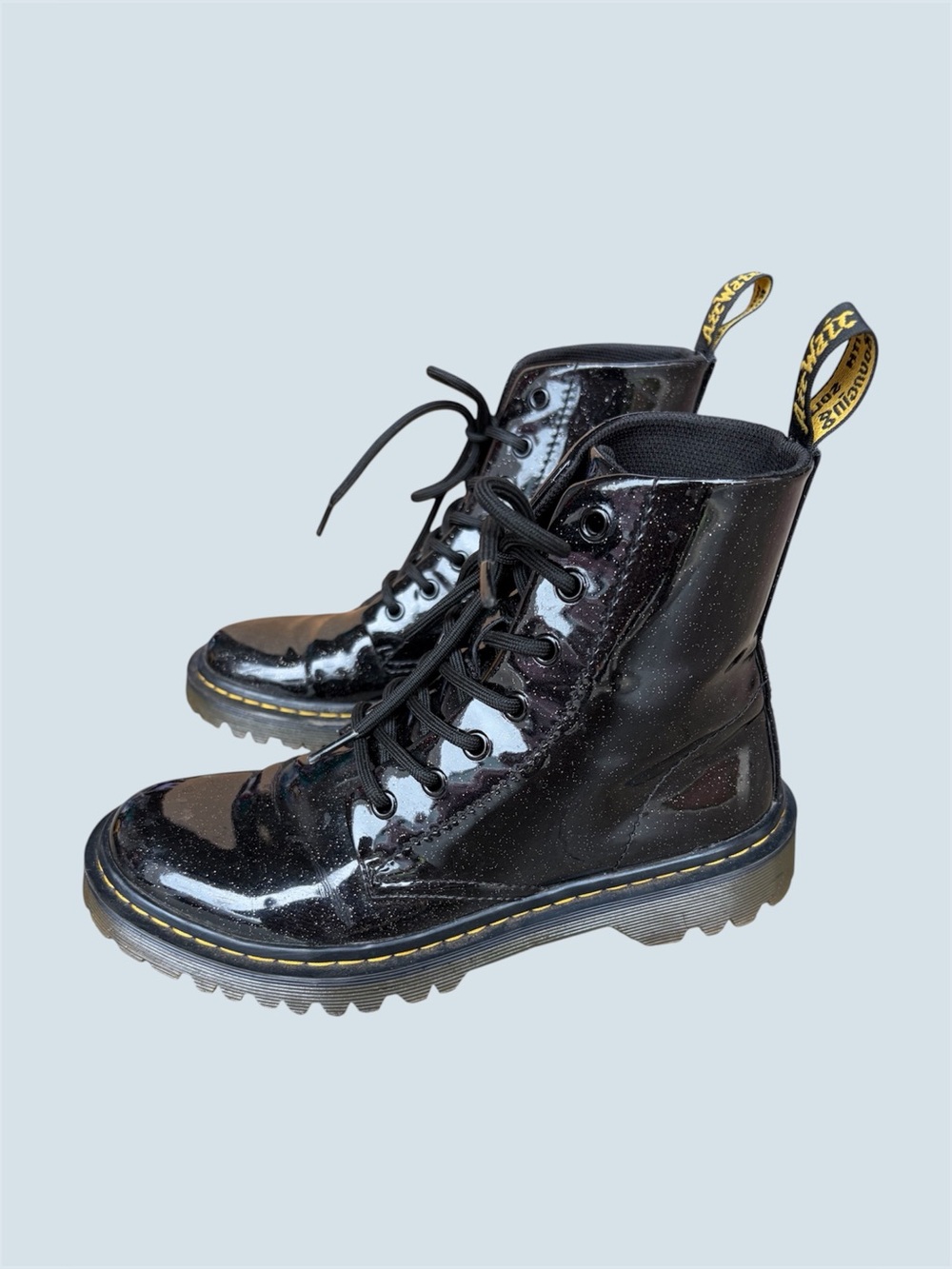 Doc Martens Luana Glitter Boots size 7